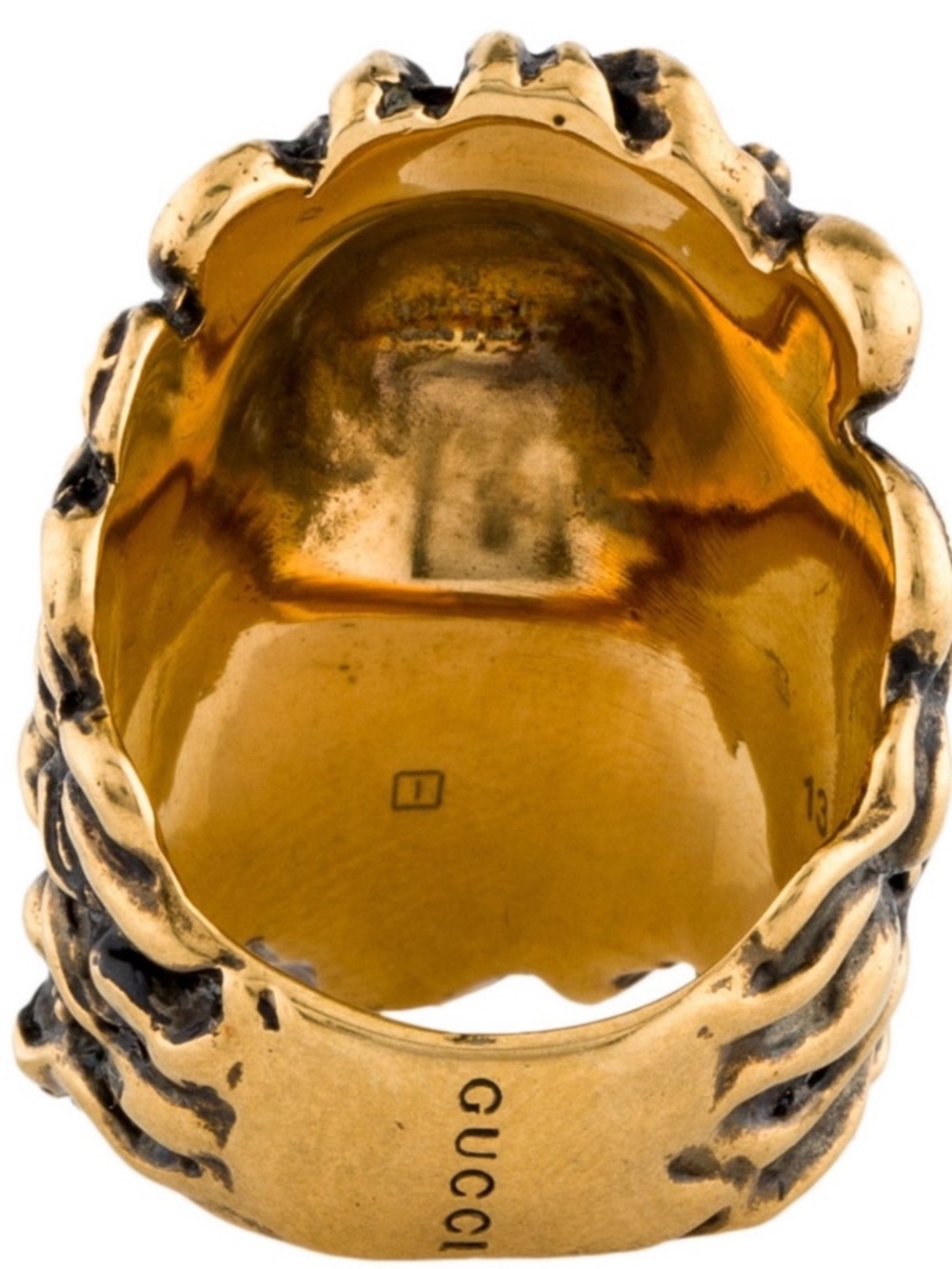 Gucci Lion Head Cocktail Ring - Picture 8 of 11